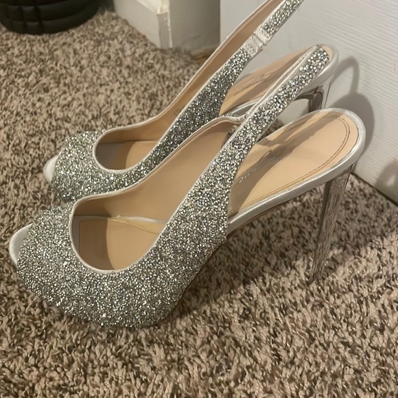 Imagine Vince Camuto crystal/silver stiletto - Picture 1 of 2
